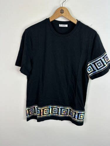 versace collection t-shirt v800683 vj00353|Authentic *CLG* Versace Collection V800683 Crew Neck T.